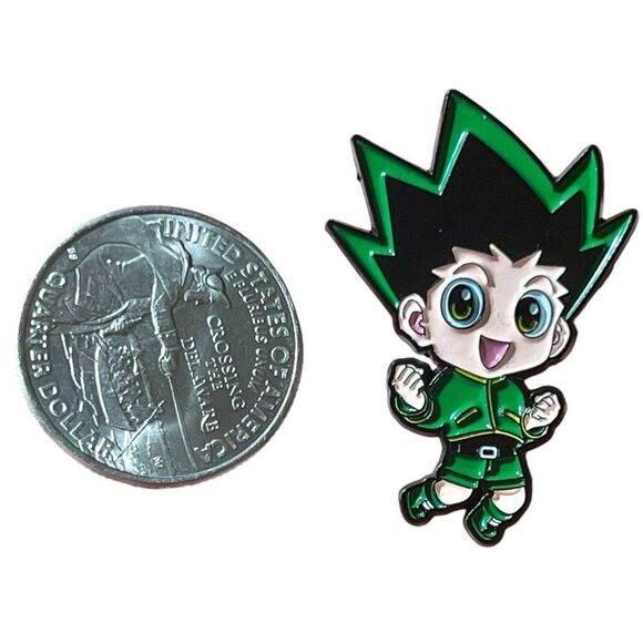 Hunter x Hunter Gon Chibi Enamel Pin - Picture 2 of 4